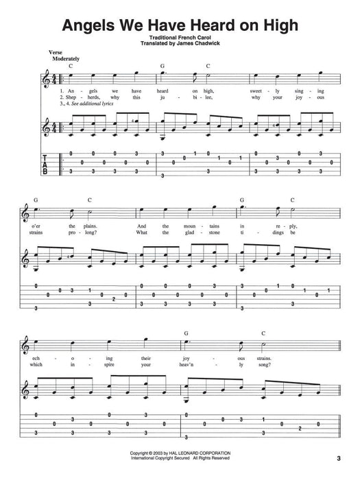 Fingerpicking Christmas 20 Carols Arranged for Solo Guitar in Notes & Tablature 耶誕頌歌 獨奏 吉他 指法譜 | 小雅音樂 Hsiaoya Music