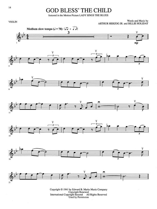 Jazz & Blues Play-Along Solos for Violin 藍調 獨奏 小提琴 | 小雅音樂 Hsiaoya Music