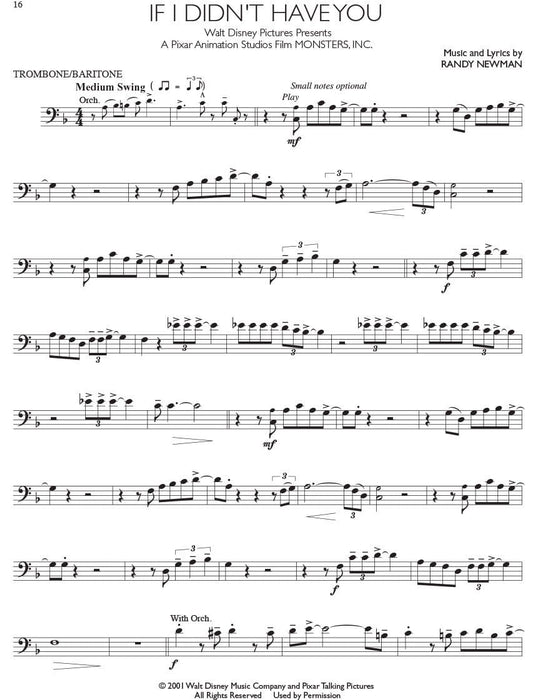 Disney Movie Hits for Trombone/Baritone B.C. Play Along with a Full Symphony Orchestra! 長號 交響曲 | 小雅音樂 Hsiaoya Music