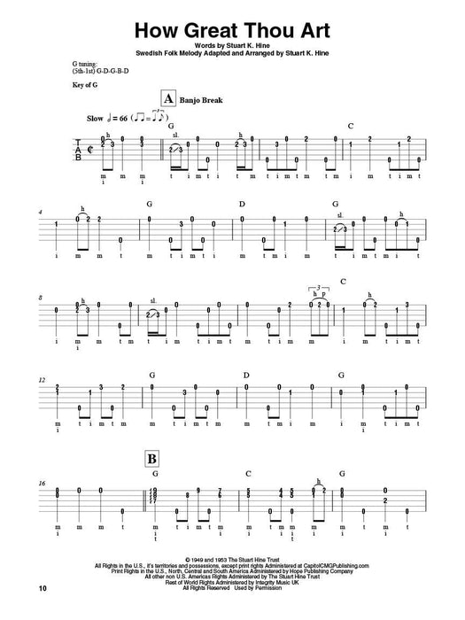Bluegrass Gospel Banjo Play-Along Volume 7 | 小雅音樂 Hsiaoya Music