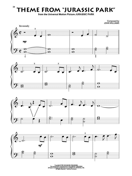 John Williams for Beginning Piano Solo 鋼琴 獨奏 | 小雅音樂 Hsiaoya Music