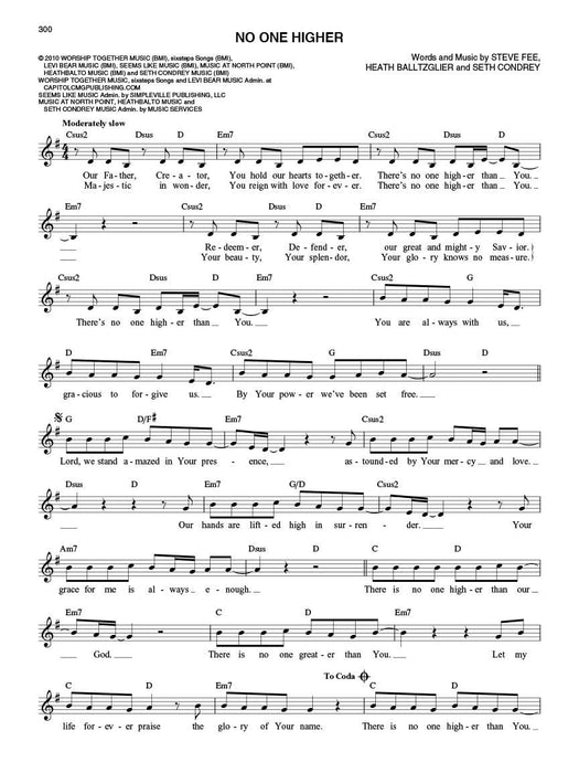 The Praise & Worship Fake Book - 2nd Edition for C Instruments 費克 | 小雅音樂 Hsiaoya Music