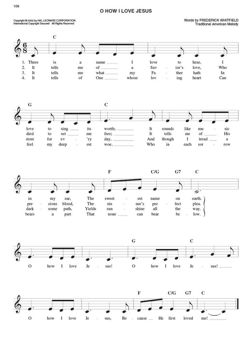 The Easy Hymn Fake Book Over 150 Songs in the Key of C 費克 | 小雅音樂 Hsiaoya Music