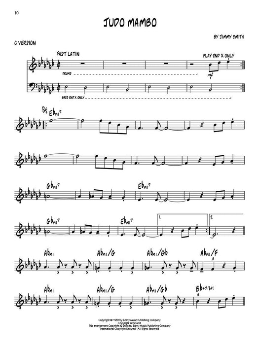 Jimmy Smith Jazz Play-Along Volume 184 爵士音樂 | 小雅音樂 Hsiaoya Music