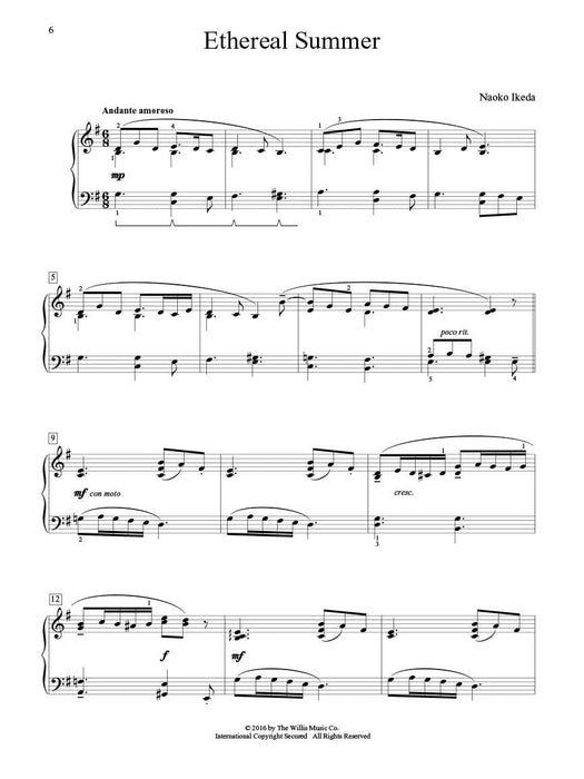 Aurora - 5 Original Piano Solos Inspired by the North Early to Mid-Intermediate Level 鋼琴 獨奏 | 小雅音樂 Hsiaoya Music