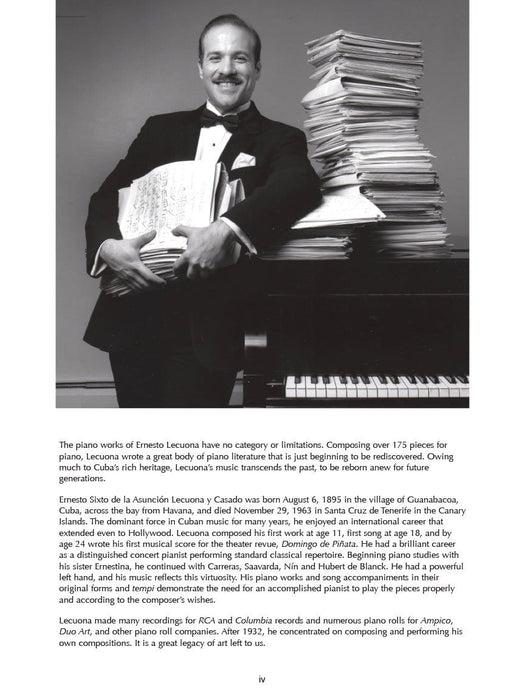 Ernesto Lecuona's Piano Music The Complete Thomas Y. Tirino Edition 鋼琴 | 小雅音樂 Hsiaoya Music