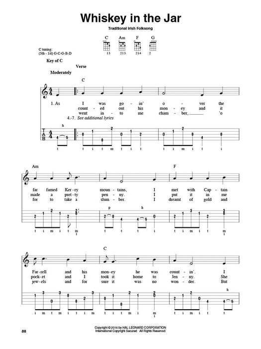 The Banjo Pub Songbook 35 Reels, Jigs & Fiddle Tunes Arranged for 5-String Banjo 提琴 弦樂 | 小雅音樂 Hsiaoya Music
