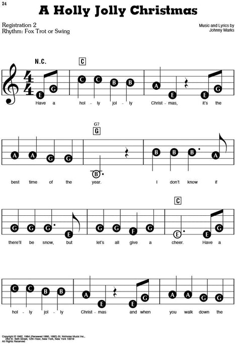 Christmas Songs - 3rd Edition E-Z Play Today Volume 59 | 小雅音樂 Hsiaoya Music