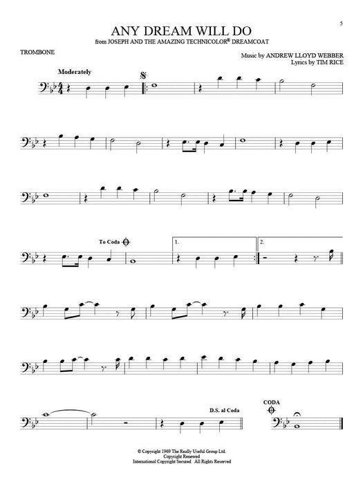 101 Broadway Songs for Trombone 百老匯 長號 | 小雅音樂 Hsiaoya Music