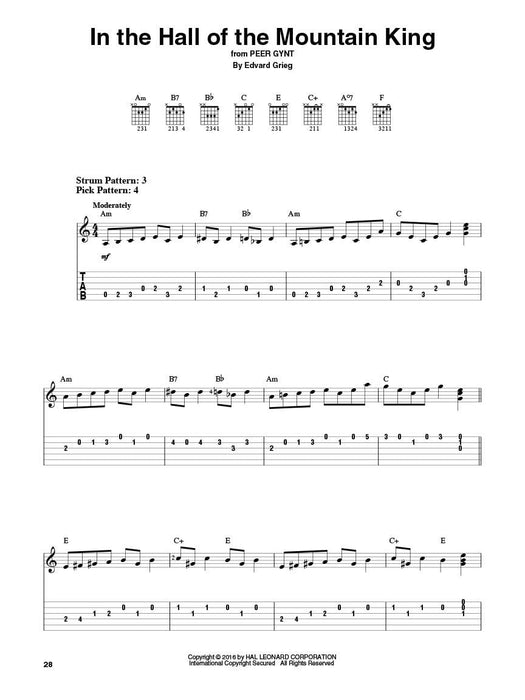 Classical Melodies Easy Guitar with Notes & Tab 古典 吉他 | 小雅音樂 Hsiaoya Music