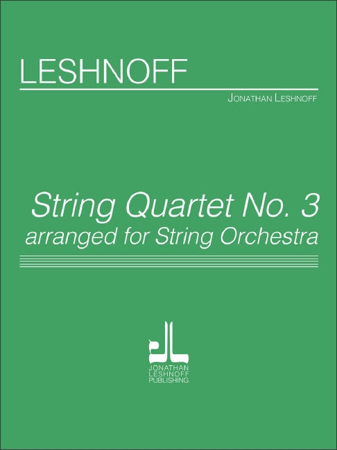 String Quartet No. 3 arranged for String Orchestra 弦樂五重奏 弦樂四重奏弦樂團 | 小雅音樂 Hsiaoya Music