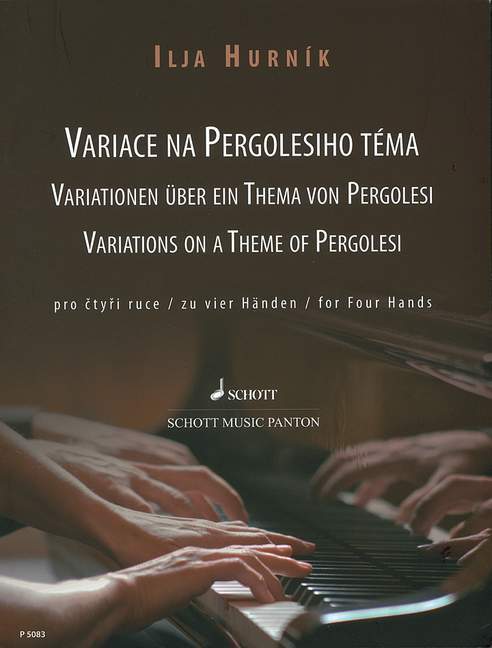 Variations on a theme of Pergolesi 變奏曲 主題 4手聯彈(含以上) 朔特版 | 小雅音樂 Hsiaoya Music