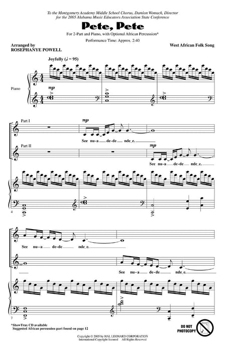 Pete, Pete | 小雅音樂 Hsiaoya Music