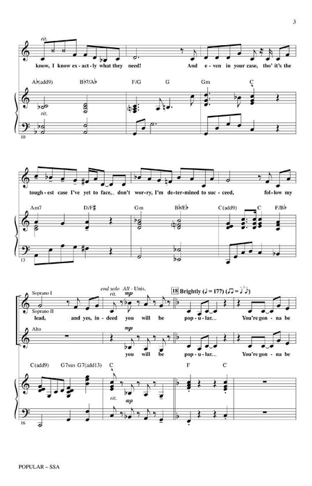 Popular (from Wicked) | 小雅音樂 Hsiaoya Music