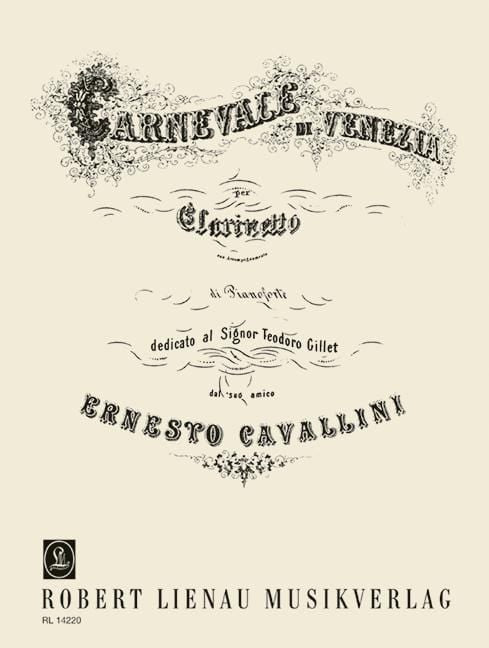 Carnevale di Venezia 卡瓦利尼 豎笛 1把以上加鋼琴 | 小雅音樂 Hsiaoya Music