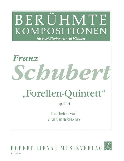 Forellen-Quintett (Trout Quintet) op. 114 舒伯特 鱒魚 五重奏 雙鋼琴 | 小雅音樂 Hsiaoya Music