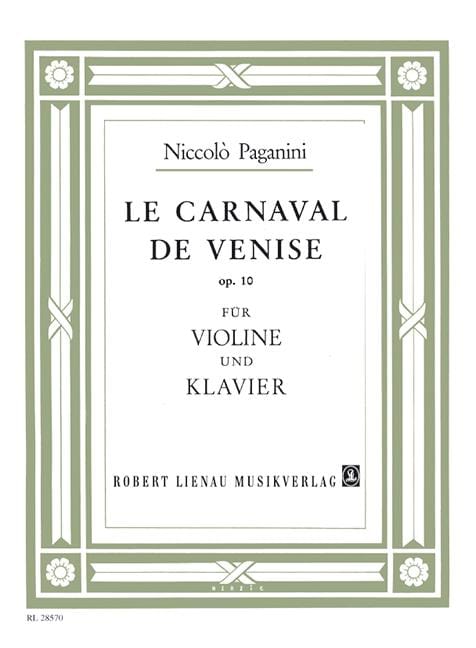 Le Carneval de Venise op. 10 帕格尼尼 小提琴加鋼琴 | 小雅音樂 Hsiaoya Music