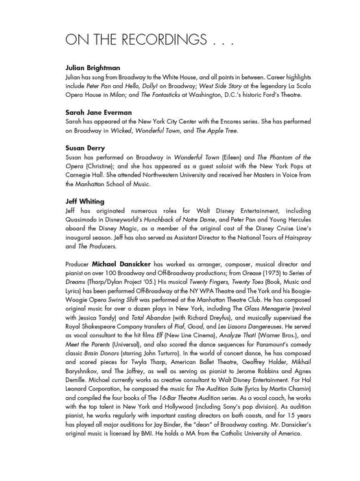 Disney Classic Songs High Voice 高音 | 小雅音樂 Hsiaoya Music