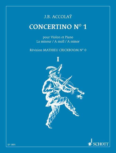 Concertino No. 1 A Minor 小協奏曲 小調 小提琴加鋼琴 朔特版 | 小雅音樂 Hsiaoya Music