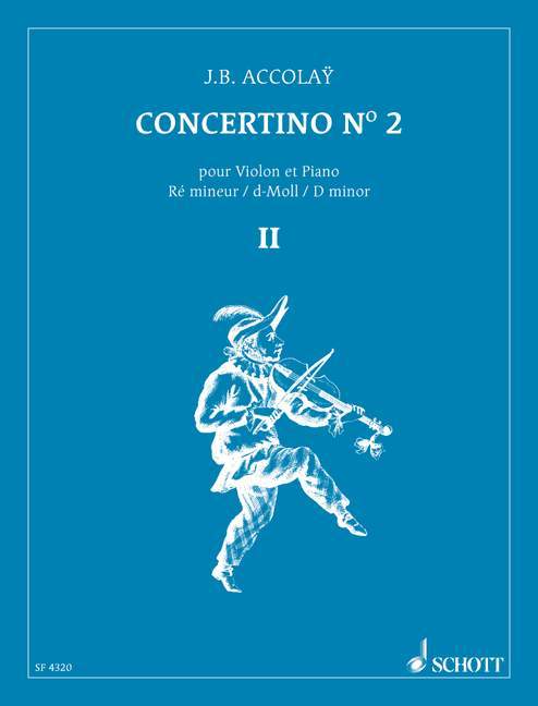 Concertino No. 2 D minor 小協奏曲 小調 小提琴加鋼琴 朔特版 | 小雅音樂 Hsiaoya Music