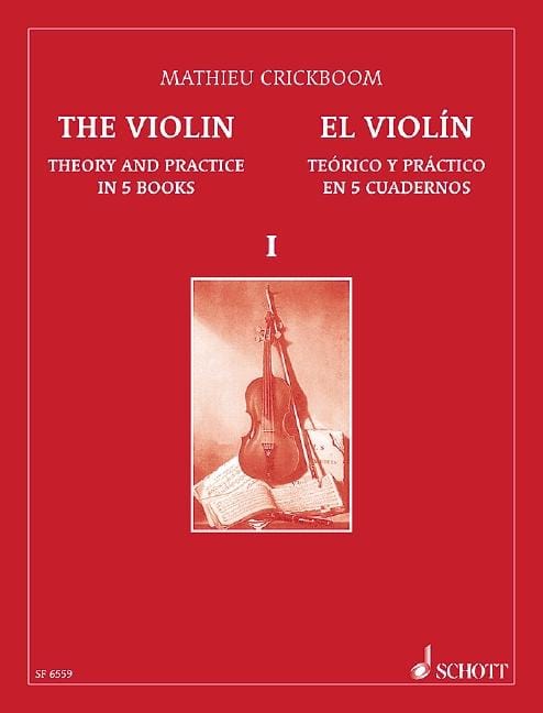 The Violin Vol. 1 Theory and Practice in 5 Books 克里克布姆 小提琴 小提琴教材 朔特版 | 小雅音樂 Hsiaoya Music