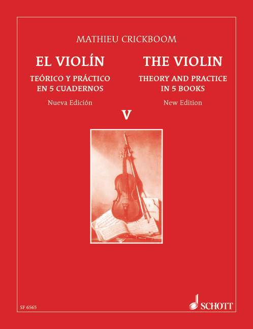 The Violin Vol. 5 Theory and Practice in 5 Books 克里克布姆 小提琴 小提琴教材 朔特版 | 小雅音樂 Hsiaoya Music