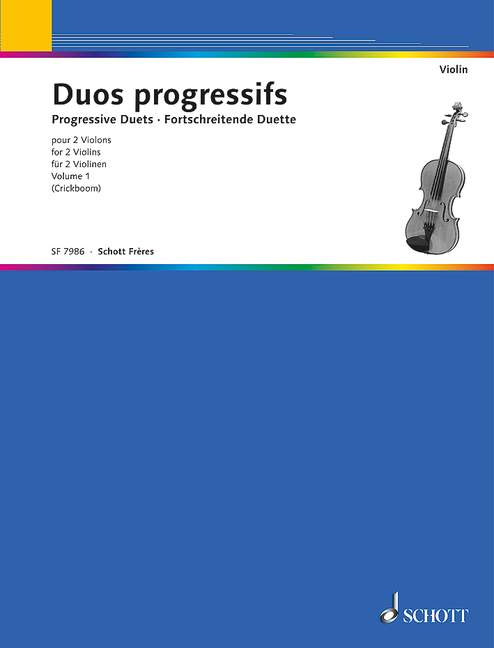Progressive Duets Band 1 二重奏 雙小提琴 朔特版 | 小雅音樂 Hsiaoya Music