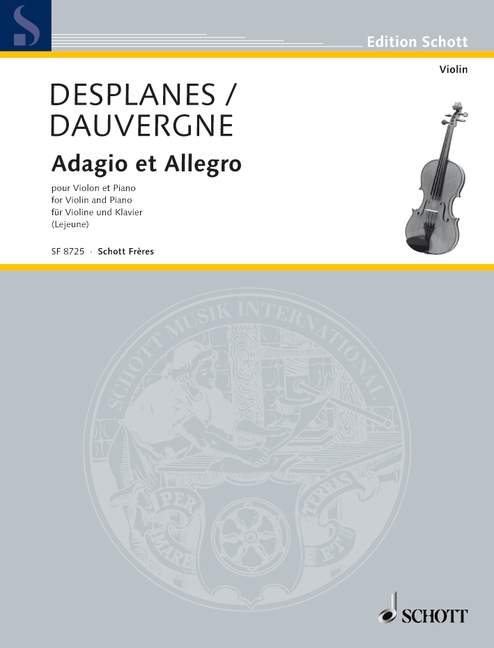 Adagio et Allegro 慢板快板 小提琴加鋼琴 朔特版 | 小雅音樂 Hsiaoya Music