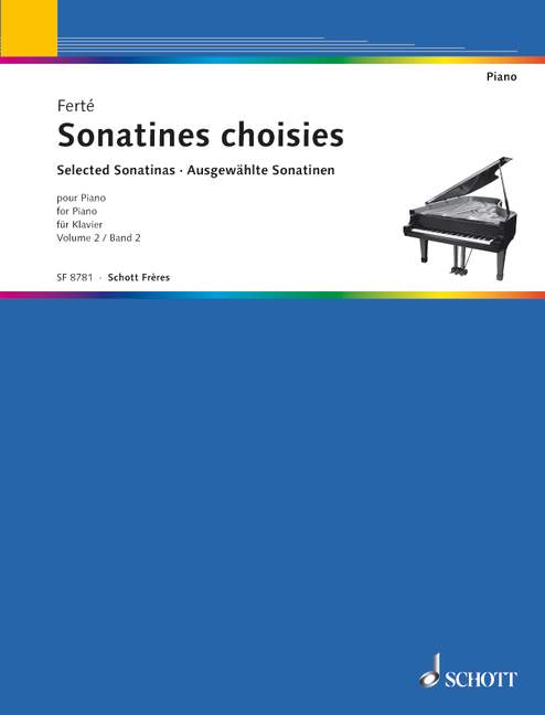 Selected Sonatinas Vol. 2 The Masters of the Pianos 小奏鳴曲 鋼琴 鋼琴練習曲 朔特版 | 小雅音樂 Hsiaoya Music
