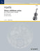 Deux célèbres arias de J.S. Bach et de G.F. Handel 詠唱調 小提琴加鋼琴 朔特版 | 小雅音樂 Hsiaoya Music