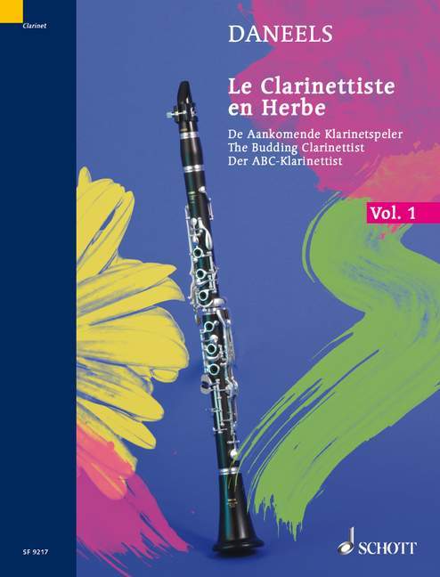 The Budding Clarinettist Vol. 1 Exercises for the first grade 練習曲 豎笛教材 朔特版 | 小雅音樂 Hsiaoya Music