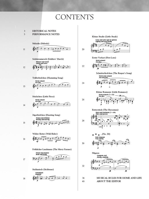 Schumann - Selections from Album for the Young, Opus 68 舒曼羅伯特 少年曲集作品 | 小雅音樂 Hsiaoya Music