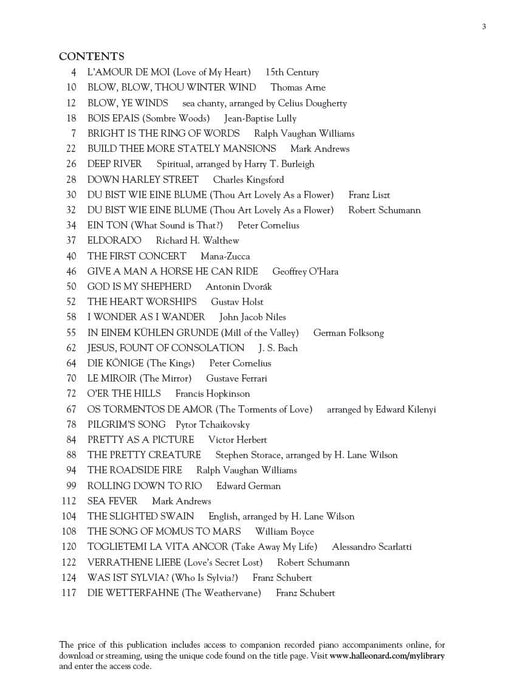 The First Book of Baritone/Bass Solos - Part II Book/Online Audio 獨奏 | 小雅音樂 Hsiaoya Music