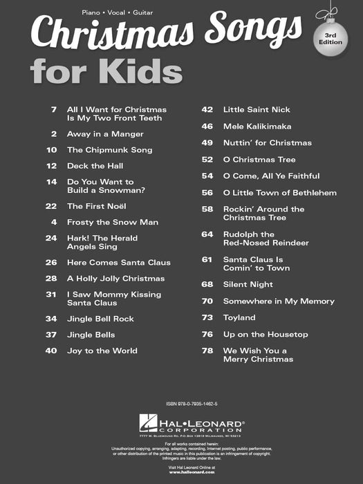 Christmas Songs for Kids - 3rd Edition | 小雅音樂 Hsiaoya Music