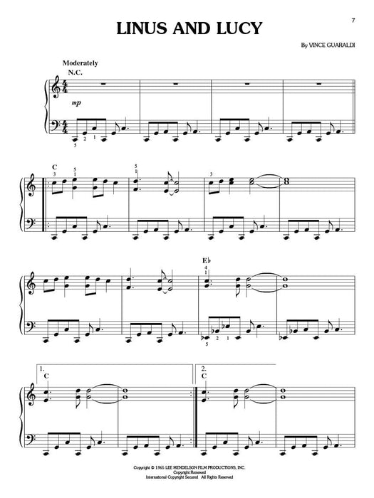 Charlie Brown Christmas Easy Piano Play-Along Volume 29 鋼琴 | 小雅音樂 Hsiaoya Music