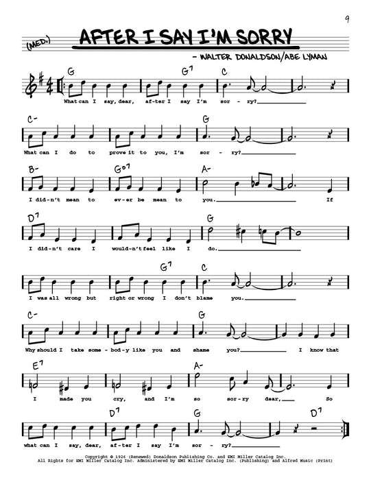 The Real Dixieland Book C Instruments 迪克西蘭爵士樂 | 小雅音樂 Hsiaoya Music