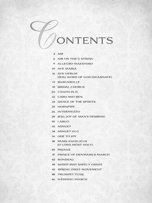 Wedding Songs for Classical Guitar Guitar with Tablature 古典吉他 指法譜 | 小雅音樂 Hsiaoya Music