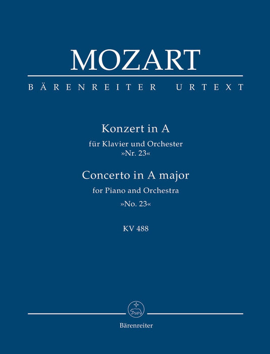 Concerto for Piano and Orchestra Nr. 23 A major K. 488 莫札特 協奏曲 鋼琴 管弦樂團 騎熊士版 | 小雅音樂 Hsiaoya Music