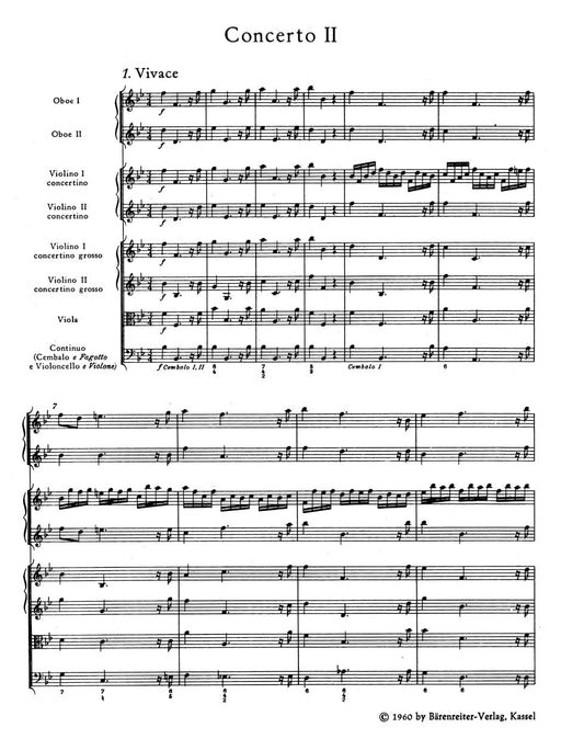 Concerto grosso B-Dur op. 3/2 HWV 313 韓德爾 大協奏曲 騎熊士版 | 小雅音樂 Hsiaoya Music