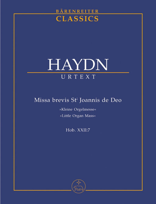 Missa brevis St. Joannis de Deo Hob. XXII:7 "Kleine Orgelmesse" 海頓 管風琴小彌撒 騎熊士版 | 小雅音樂 Hsiaoya Music