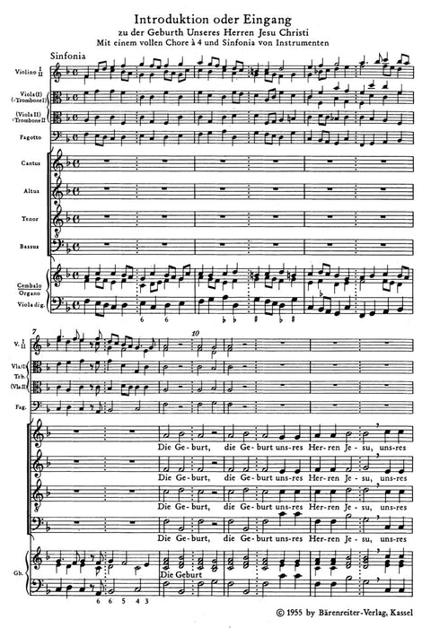 Historia der Geburt Jesu Christi SWV 435 -Weihnachtsoratorium- Christmas Oratorio 神劇 騎熊士版 | 小雅音樂 Hsiaoya Music