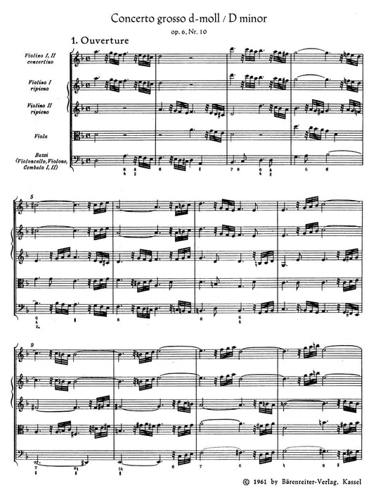 Concerto grosso d-Moll op. 6/10 HWV 328 韓德爾 大協奏曲 騎熊士版 | 小雅音樂 Hsiaoya Music