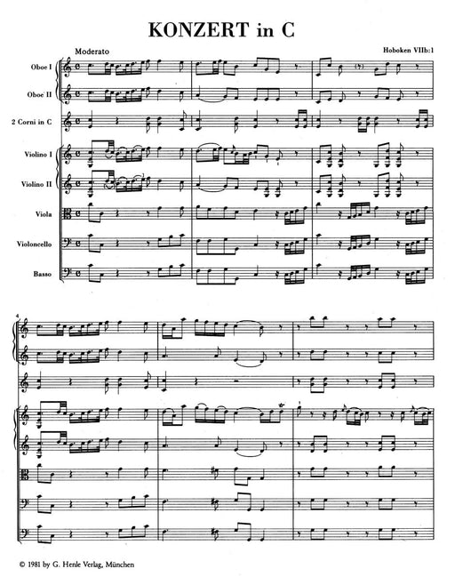 Concerto for Violoncello and Orchestra in C major Hob.VIIb:1 海頓 協奏曲 大提琴 管弦樂團 騎熊士版 | 小雅音樂 Hsiaoya Music