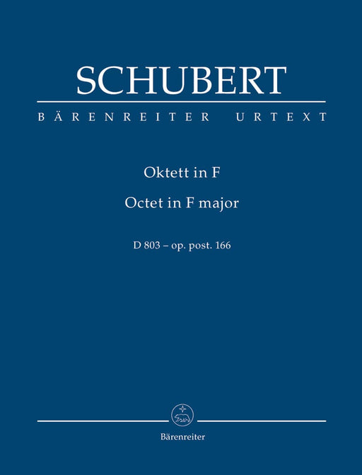 Octet in F major op. post.166 D 803 舒伯特 八重奏 騎熊士版 | 小雅音樂 Hsiaoya Music