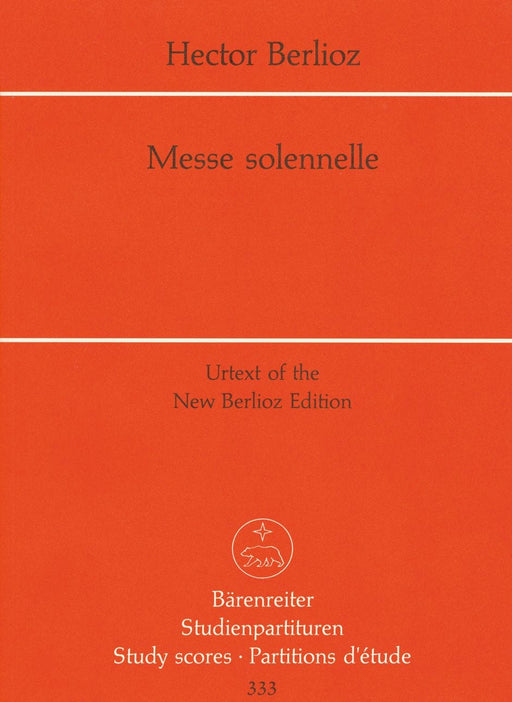 Messe solennelle Hol. 20 白遼士 騎熊士版 | 小雅音樂 Hsiaoya Music