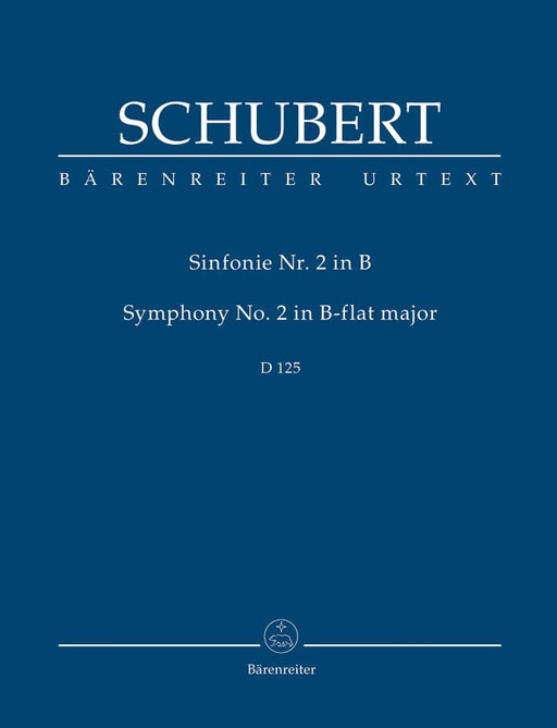 Symphony Nr. 2 B-flat major D 125 舒伯特 交響曲 騎熊士版 | 小雅音樂 Hsiaoya Music