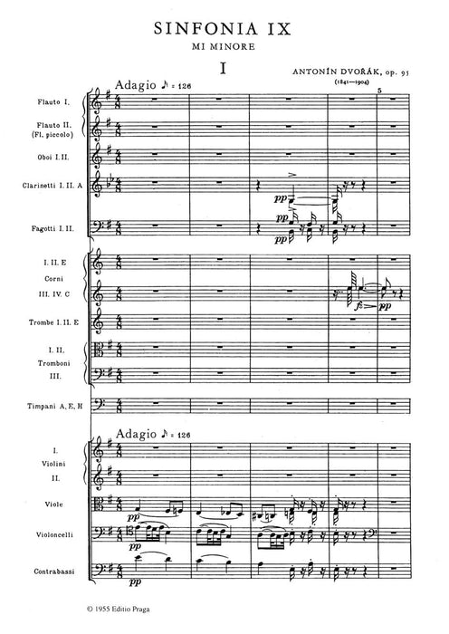 Symphonie Nr. 9 e-Moll op. 95 德弗札克 騎熊士版 | 小雅音樂 Hsiaoya Music