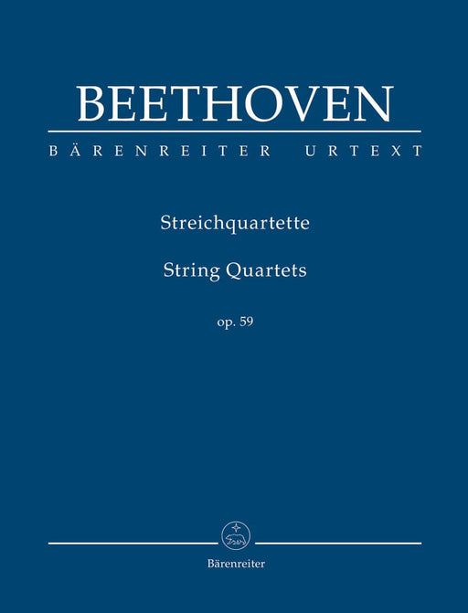 String Quartets op. 59 貝多芬 弦樂 四重奏 騎熊士版 | 小雅音樂 Hsiaoya Music
