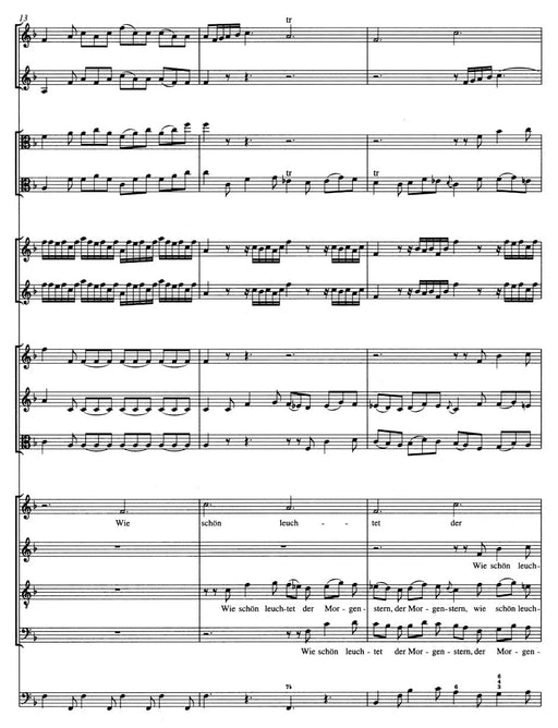 How bright and fair the morning star BWV 1 -Cantata for the Feast of Annunciation Day- Cantata for the Feast of Annunciation Day 巴赫約翰瑟巴斯提安 清唱劇 騎熊士版 | 小雅音樂 Hsiaoya Music