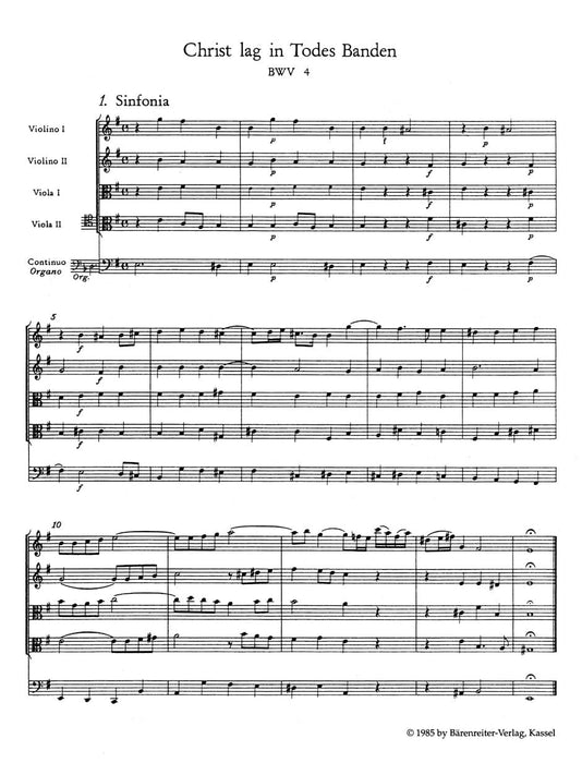 Christ lay by death enshrouded BWV 4 -Cantata for Easter Sunday- (Christ lay in grim death's prison) Cantata for Easter Sunday 巴赫約翰瑟巴斯提安 清唱劇 騎熊士版 | 小雅音樂 Hsiaoya Music